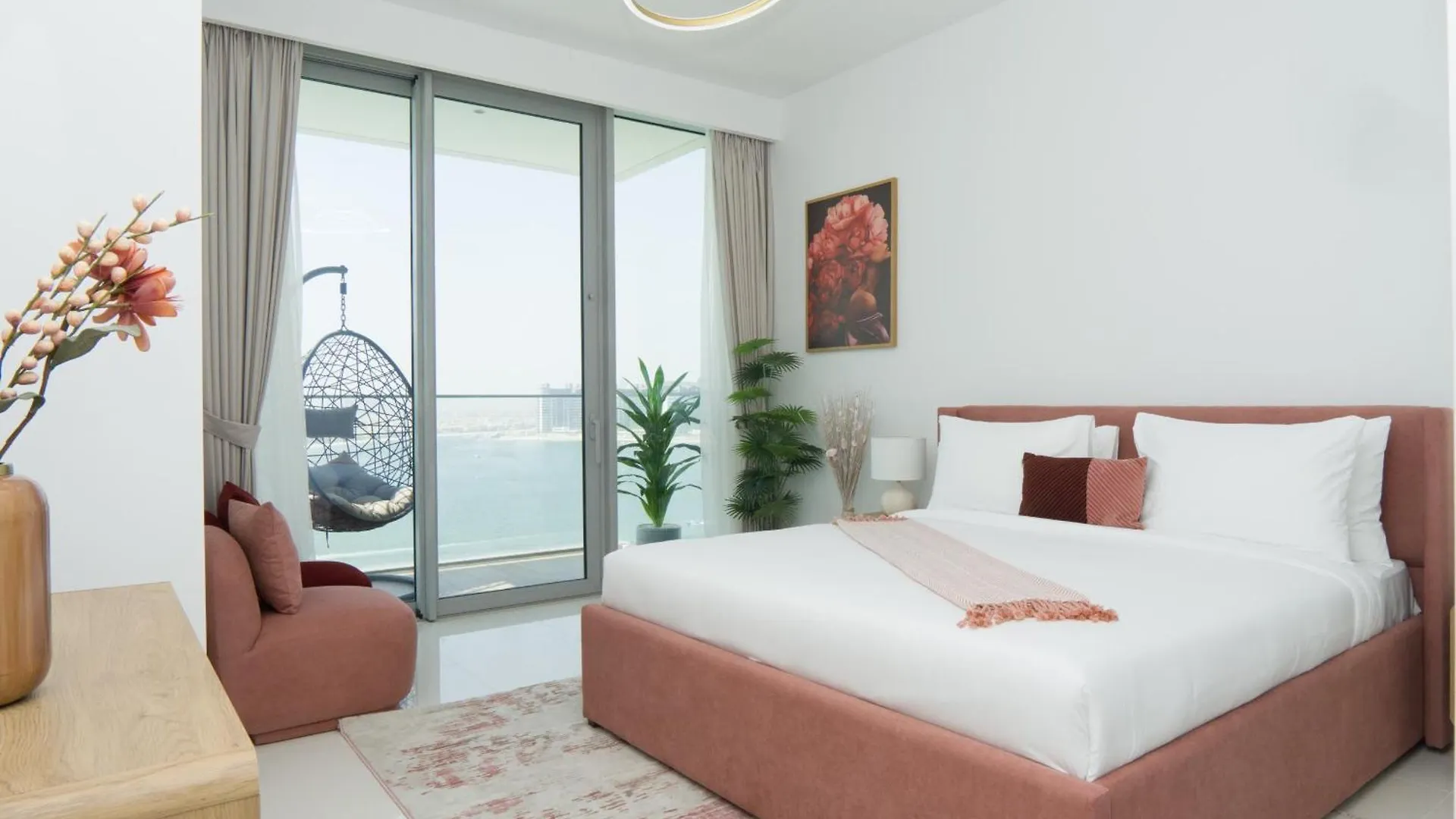 Easygo- Beachfront 2Bdr Apt In Dubai Harbor- Beach Isle Apartment